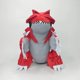 thumbnail image 2 of Versión de alta calidad del juguete de peluche Groudon de pie Groudon muñeco extraño, 2 of 5