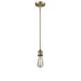 thumbnail image 1 of Innovations Lighting 200Nh-S Bare Bulb 1 Light 2" Wide Mini Pendant - Brass, 1 of 1