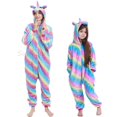 thumbnail image 1 of Pijamas Kigurumi de invierno para niños y niñas, ropa de dormir con capucha de ciervo de Navidad, dibujos animados de animales, Onesie, 1 of 4