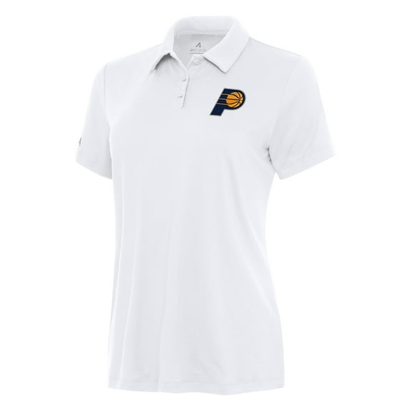 Women's Antigua White Indiana Pacers Reprocess Polo