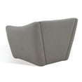 thumbnail image 6 of SAFAVIEH Couture Stefanie Modern Linen Solid Accent Chair, Light Grey, 6 of 8