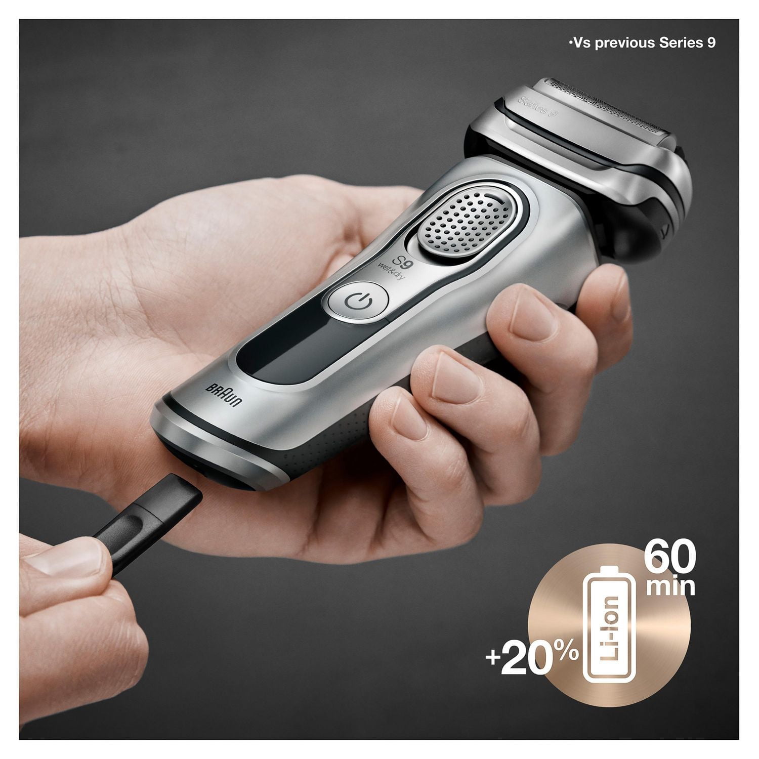Braun Series 9 9376cc Latest Generation Electric Shaver