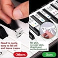 thumbnail image 4 of 61 Keys Silicone Piano Keyboard Sticker, Removable Piano Stickers For Keyboards, 4 of 5