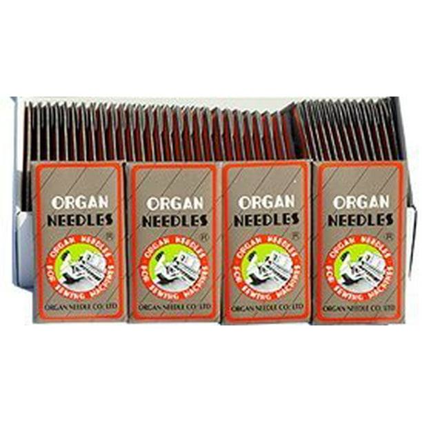 Organ Sewing Machine Needles Size 12, (10 Needles/pack)