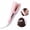 Pink, variant on 32mm V-Shaped Hair Waver, Negative Ion Hair Crimper with 4 Heat Settings, Fast Heat-Up Styling Tool, Pink