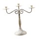 thumbnail image 1 of Candelabro de varios brazos, candelabro decorativo para mesa de comedor, cónico para club, repisa de Halloween Blanco con 3 brazos, 1 of 8