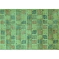 thumbnail image 1 of Ahgly Company Indoor Rectangle Abstract Turquoise Blue Modern Area Rugs, 5' x 8', 1 of 4