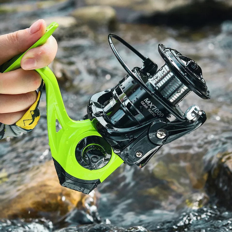 Lightweight Fishing Reel Spinning Reel 6KG Max Drag 5.2:1 Ratio Fishing Access