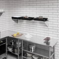 thumbnail image 6 of AmGood 14 in. x 60 in. Stainless Steel Tubular Wall Shelf | NSF | Appliance & Equipment Metal Shelving | Kitchen, Restaurant, Garage, Laundry, Utility Room, 6 of 8