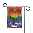thumbnail image 3 of Yall Means All Flag, Gay Pride Garden Flag, Gay Rainbow Flag ID-0518-OEDJ, 3 of 4