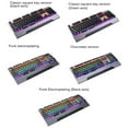 thumbnail image 2 of Real Mechanical Keyboard Metal  Key Punk Typing Keyboard E-Sports Keyboard For Computer Laptop No.3, 2 of 7