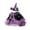B, variant on Halloween Cat Costumes, Small Funny Purple Halloween Cat Wizard Cape Adjustable Pet Wizard Cloak for Little Dogs Cats Puppy Cosplay Party