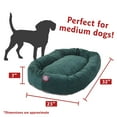 thumbnail image 4 of Majestic Pet Villa Velvet Bagel Pet Bed for Dogs, Calming Dog Bed Washable, Medium, Marine, 4 of 5