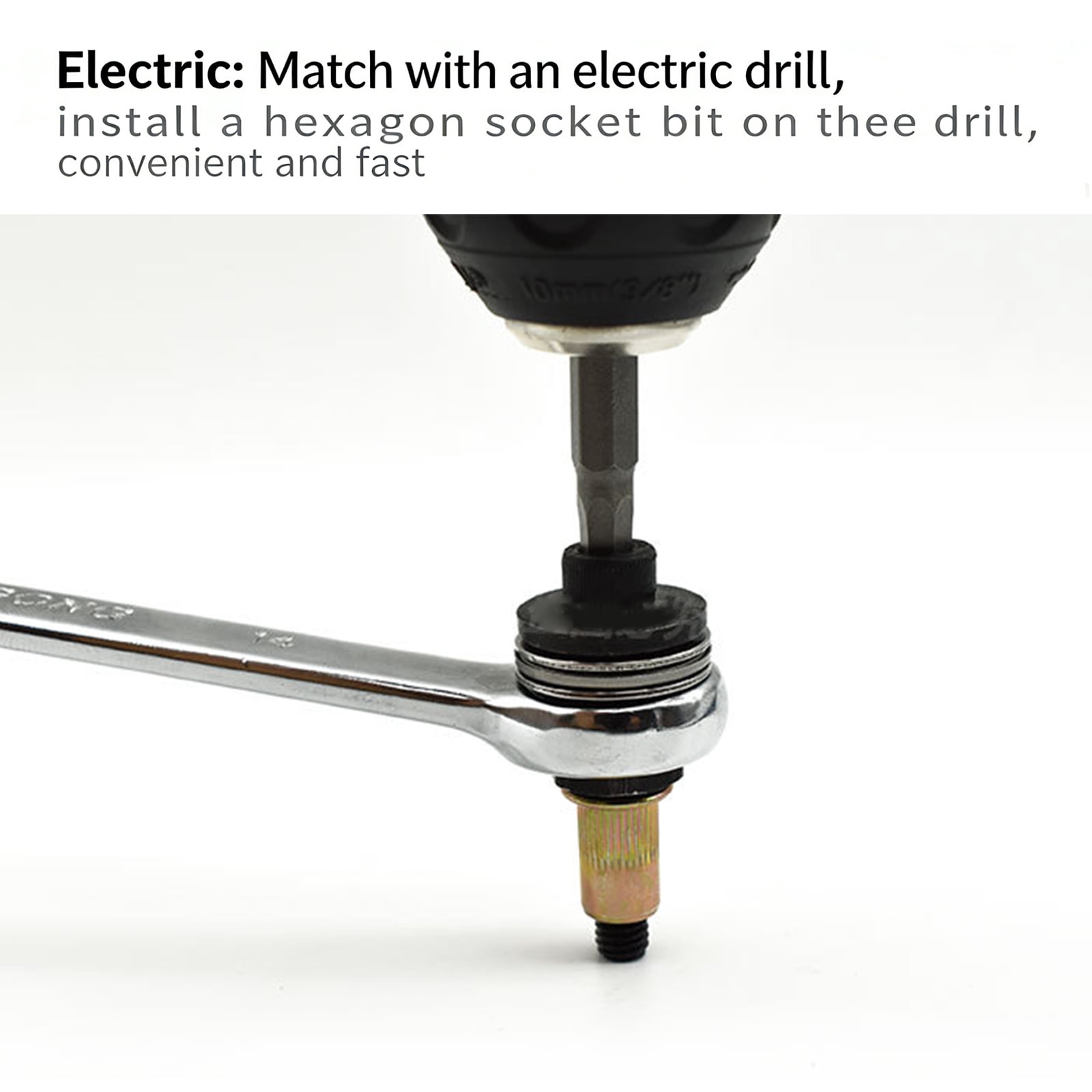Carbon Steel Rivet Nut Tool Set Manual Riveter Nutting Accessory Easy Install Enduring