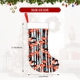 thumbnail image 4 of Salouo Cool Flamingo Print Christmas Stockings,Large Xmas Stocking Set of 1 Holiday and Farmhouse Stocking for Christmas Holiday Party Decoration(17.7*11 Inch), 4 of 7