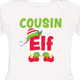 thumbnail image 4 of Inktastic Christmas Cousin Elf Boys or Girls Long Sleeve Baby Bodysuit, 4 of 5
