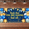 thumbnail image 5 of Gold Lettering Farewell Banner Decorative Stars Balloon Design for Farewell Party Indoor Celebration, 5 of 7