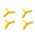 thumbnail image 6 of 1/8 inch Yellow Color Y Type Hexagonal Tile Leveling Clips Hexagonal Porcelain Tile Leveling System 100pcs Grout Joint Spacers Tiling Tool, 6 of 8