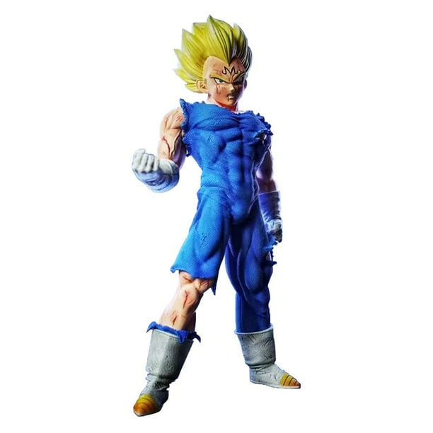 GK Dragon Ball Battle Damage figura de acción de Majin Vegeta, modelo ...