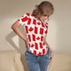 thumbnail image 3 of Fotbe Canada Body de Mujer con Cuello Redondo y Mangas Cortas, Sin Mangas Ajustado, Suave, Cómodo y Básico-Large, 3 of 7
