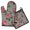 Pioneer Flower-2, variant on Cute Dinosaur Pattern Kitchen Oven Mitt and Pot Holder Sets 2 Pcs for Baking, Cooking and Grilling, Heat Resistant Up To 392 °F
