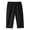 r-26Black9, variant on NAFUU Men's Casual Pants Summer Casual Capri Pants Solid Color Loose Fit Bottoms Lightweight Breathable Elastic Sweatpants Versatile Sweatpants For Men