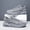 Grey, variant on Women's Crocodile Texture Sneakers - Low-Top Lace-Up Round Toe Flat Sole Sneakers Suitable for Sports, Casual & Casual Attire, - Versatile Upper with Sole for Gym,, Office, Outdoors, Women Shoes