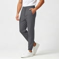 thumbnail image 2 of cfhntfmh Mens Casual Joggers Pants Elastic Waist Drawstring Workout Pants with Pockets Loose Athletic Pants (Dark Gray,4X-Large), 2 of 6