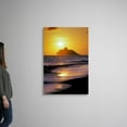 thumbnail image 2 of Great Big Canvas "Hawaii, Oahu, Kailua, Lanikai Beach, Sunrise Over Mokulua Island"  by Greg Vaughn Orange Brown   Wrapped Canvas Print Wall Artwork, 2 of 7