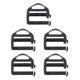 thumbnail image 4 of 20 Piezas 25 Mm Correas de Plástico Hebillas de Cinturón Bolsa Deportiva Hebilla de Sujeción Sunnimix Hebilla de cincha para mochila, 4 of 8