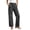 Black, variant on Tsivenald Womens Cargo Jeans High Waist Multi Utility Pockets Loose Straight Leg Classic Denim Workwear Trousers