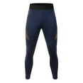 thumbnail image 5 of Thermal Underwear Set for Men, Winter Gift Hunting Gear Sport Base Layer Bottom Top, Men Compression Quick Drying Warm Base Layer for Winter Skiing Hunting Navy Blue 4XL, 5 of 8