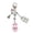 A, variant on Cute Brick Heart Designs Keychain Delicate Matching Heart Keychains with Cute Brick Designs For Couples