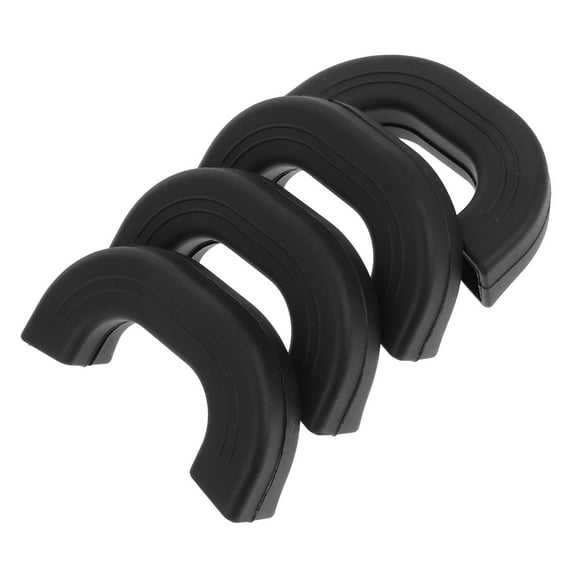 Uonlytech Kitchen Users 4Pcs Silicone Handle Protector Non Slip Heat Resistant for Cooking Baking