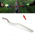 thumbnail image 2 of 25.4mm Bicycle handlebars 480-580mm Cycling Fixie bike Mountain Bike Road bike Aluminium Alloy Children's bicycle, 2 of 6