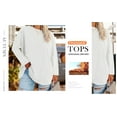 thumbnail image 4 of Sherrylily Women Plus Size Tops Long Sleeve Oversized Loose Casual Tunics XL-5XL, 4 of 4