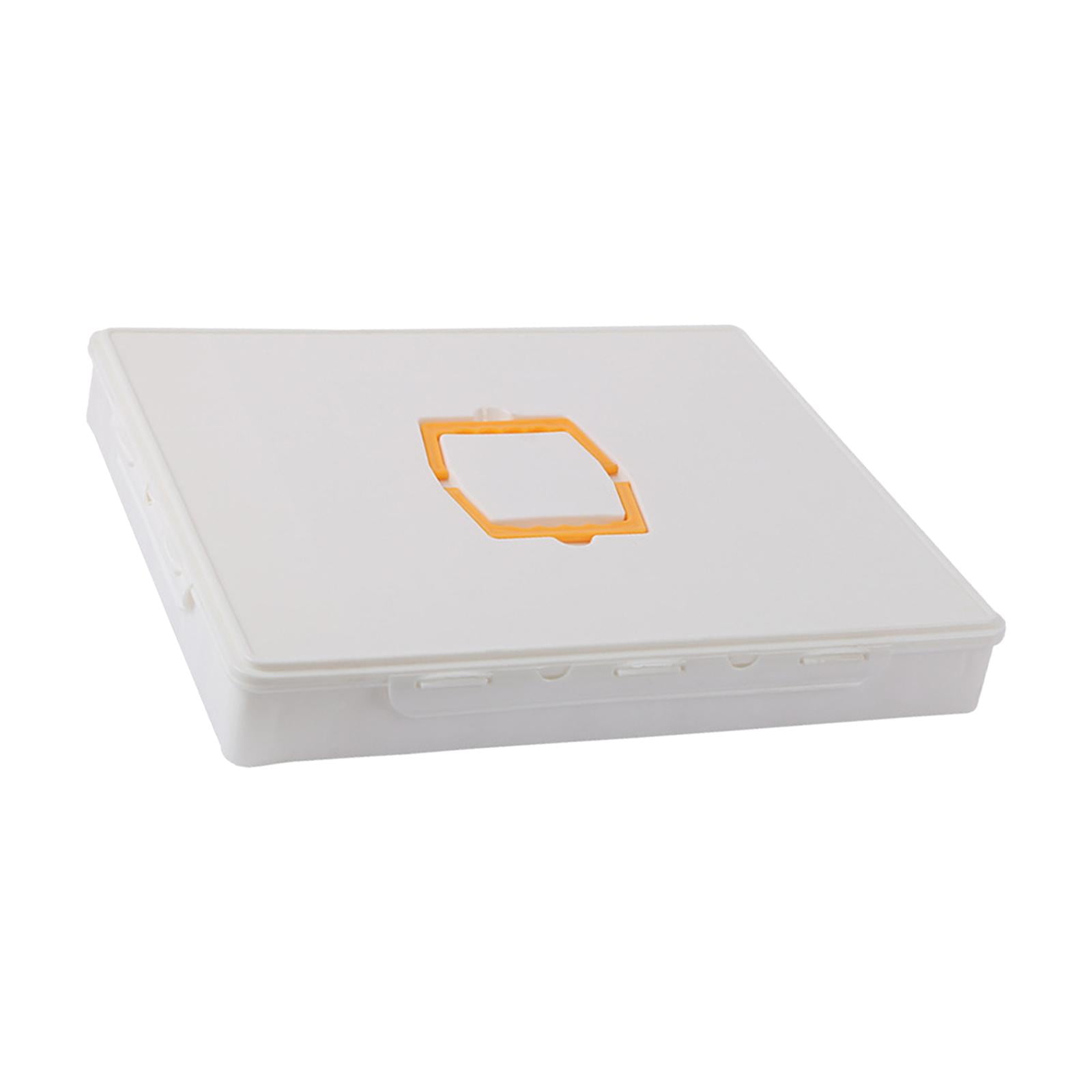 FVDPWYE Paint Palette Empty Palette Multifunctional with Handle Watercolor Painting Tray 46cmx37.5cmx6cm