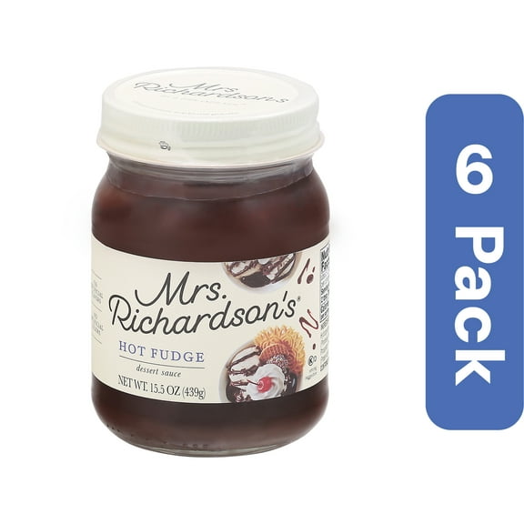 Mrs. Richardson's Hot Fudge Topping 15.5 oz (Pack Of 6)