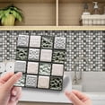 thumbnail image 1 of 10pc 3D Crystal Tile Stickers DIY Self-Adhesive Wall Stickers, 1 of 8