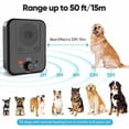 thumbnail image 4 of Outdoor Ultrasonic Anti-Barking Device Dog Stop Bark Control Sonic Silencer Pet Dog Repeller Trainer USB Dog Training Device, 4 of 5