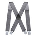 thumbnail image 4 of COM1950s Chemises pour Hommes, Chemise pour Hommes, Mode Décontractée Unie X Type Réglable Élastique Clip de Sangle, Chemises Décontractées pour Hommes, Bretelles avec Clips, 4 of 6