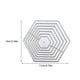 thumbnail image 3 of Cateissary Troqueles hexagonales en relieve, plantilla de tarjeta de Metal para álbum de recortes, papel fotográfico decorativo, herramientas Herramientas de estampado, 3 of 6