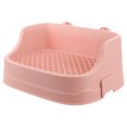 thumbnail image 4 of Rabbit Litter Box Toilet Plastic Square Cage Box Potty Trainer Litter Bedding Box Pet Pan, 4 of 9