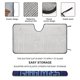 thumbnail image 2 of Gárgolas Parasol para Parabrisas Delantero Protector Plegable, Visera Solar para Auto Bloquea Rayos UV Mantiene tu Vehículo Fresco140cm*76cm, 2 of 6
