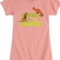 thumbnail image 3 of Disney - The Fox and the Hound - Double Trouble - Girls Youth Fitted Short Sleeve Graphic T-Shirt, 3 of 5