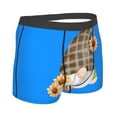 thumbnail image 4 of Uemuo Sunflower Gnomes 4 Pattern Men's Boxer Briefs,Trunk Anti-Chafing,Comfortable, Durable, and Stylish Underwear-XX-Large, 4 of 9