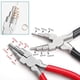 thumbnail image 3 of Herramienta para Hacer Bucles de Alambre, Mandril para Hacer Bucles de Alambre y Alicates para Hacer Enganches 6 en 1 para Envolver Alambre de Joyería y Formar Saltos, Color Rojo, 3 of 5