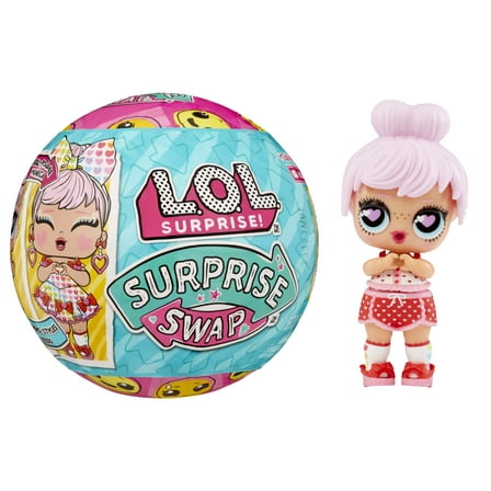 LOL Surprise! Surprise Swap Tots- with Collectible Doll, Extra Expression, 2 Looks in One, Water Unboxing Surprise, Limited Edition Doll, Great Gift for Girls Age 3 