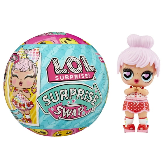 LOL Surprise! Surprise Swap Tots- with Collectible Doll, Extra Expression, 2 Looks in One, Water Unboxing Surprise, Limited Edition Doll, Great Gift for Girls Age 3 