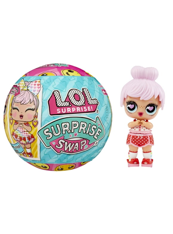 LOL Surprise! Surprise Swap Tots- with Collectible Doll, Extra Expression, 2 Looks in One, Water Unboxing Surprise, Limited Edition Doll, Great Gift for Girls Age 3+